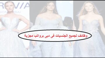 فرص عمل فى دبى لجميع الجنسيات لدى مجلس الأزياء العربي في دبي بالامارات