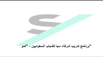 شركة سيا بارتنرز تعلن برنامج تدريب للشباب السعوديين – “نمو”مع (رواتب ومزايا تنافسية)