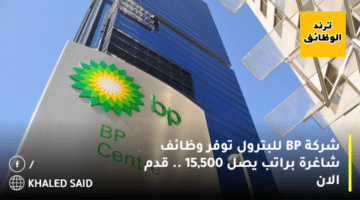 شركة BP للبترول توفر وظائف شاغرة براتب يصل 15,500 .. قدم الان