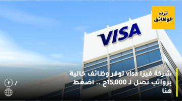 شركة فيزا visa توفر وظائف خالية برواتب تصل لـ 15,000ج .. اضغط هنا