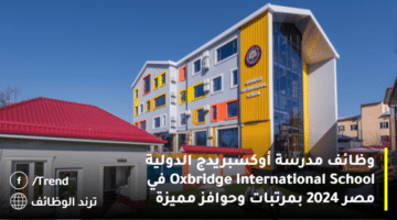 وظائف مدرسة أوكسبريدج الدولية Oxbridge International School في مصر 2024 بمرتبات وحوافز مميزة
