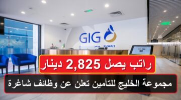 راتب يصل إلى 2,825 دينار.. مجموعة الخليج للتأمين تعلن عن وظائف شاغرة «تفاصيل»