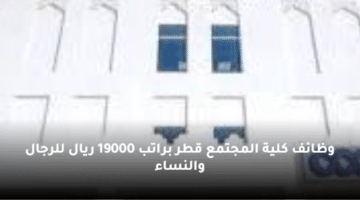 وظائف كلية المجتمع قطر براتب 19000 ريال للرجال والنساء