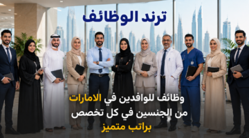 وظائف للوافدين في الامارات من الجنسين في كل تخصص براتب متميز